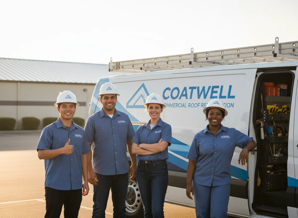 Commercial roof coating company in Powell, MO